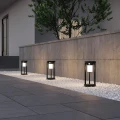 Lampa ogrodowa stojąca Carmo solar czarny wys. 25cm. PIR 2W 3000K IP54 trio 541069132 | 4017807564242 noxbox lampynox www.lampynox.pl