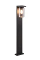 Lampa ogrodowa stojąca Ardila czarny mat wys. 100cm. czujnik zmierzchu E27 IP44 trio 411660132 | 4017807564099 noxbox lampynox www.lampynox.pl