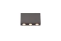 Kinkiet zewnętrzny Clyde antracyt LED góra-dół 2x3W 3000K IP54 trio 240760142 | 4017807563986 noxbox lampynox www.lampynox.pl