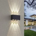 Kinkiet zewnętrzny Clyde antracyt LED góra-dół 2x3W 3000K IP54 trio 240760142 | 4017807563986 noxbox lampynox www.lampynox.pl
