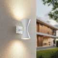 Kinkiet zewnętrzny góra-dół Ardas biały mat 2xGU10 IP44 trio 212560231 | 4017807564068 noxbox lampynox www.lampynox.pl
