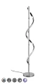 Lampa podłogowa stojąca Isabel chrom LED dim. 21,5W 4000K ściemnialna RL R42201106 | 4017807561579 noxbox lampynox www.lampynox.pl