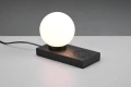 Lampka stołowa Chloe czarny mat E14 ładowarka indukcyjna rl R59080132 | 4017807540482 noxbox lampynox www.lampynox.pl
