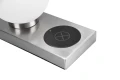 Lampka stołowa Chloe nikiel mat E14 ładowarka indukcyjna rl R59080107 | 4017807540505 noxbox lampynox www.lampynox.pl