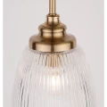 Lampa wisząca AHIGAL Satynowe Złoto E14 LE41850  noxbox lampynox www.lampynox.pl