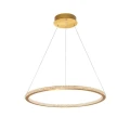 Lampa wisząca Ściemnialna MONTE LED Złota 48W 3000K LE41695 noxbox lampynox www.lampynox.pl
