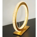 Lampa stołowa MONTE LED Złota 20W 3000K LE41693 noxbox lampynox www.lampynox.pl