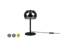 Lampka stołowa ściemnialna Madison czarny | chrom LED 3 step dim. 8W 3000K trio 542010132 | 4017807561456 noxbox lampynox www.lampynox.pl