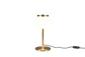 Lampka stołowa ściemnialna Madison mosiądz | biały LED 3 step dim. 8W 3000K trio 542010108 | 4017807561418 noxbox lampynox www.lampynox.pl