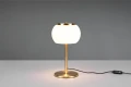 Lampka stołowa ściemnialna Madison mosiądz | biały LED 3 step dim. 8W 3000K trio 542010108 | 4017807561418 noxbox lampynox www.lampynox.pl