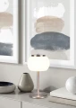 Lampka stołowa ściemnialna Madison nikiel | biały LED 3 step dim. 8W 3000K trio 542010107 | 4017807561395 noxbox lampynox www.lampynox.pl