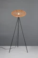 Lampa podłogowa trójnóg Hedda Sizal Brąz E27 trio 412300136 | 4017807561302 noxbox lampynox www.lampynox.pl