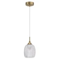 Lampa wisząca ALCALA Satynowe złoto E27 LE41854 noxbox lampynox www.lampynox.pl