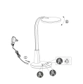 Lampka biurkowa Sally czarny LED 8,4W 4000K rl R52671102 | 4017807559095 noxbox lampynox www.lampynox.pl