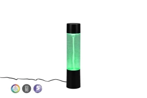 Tornado czarny mat LEd 9W RGB Dekoracyjna lampa stołowa