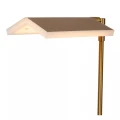 Lampa podłogowa ściemnialna Aaron mosiądz LED dim. 10W 2700K lucide 19730/10/02 | 5411212194015 noxbox lampynox www.lampynox.pl