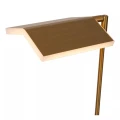 Lampa podłogowa ściemnialna Aaron mosiądz LED dim. 10W 2700K lucide 19730/10/02 | 5411212194015 noxbox lampynox www.lampynox.pl