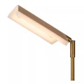 Lampa podłogowa ściemnialna Aaron mosiądz LED dim. 10W 2700K lucide 19730/10/02 | 5411212194015 noxbox lampynox www.lampynox.pl