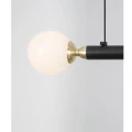 Lampa wisząca UNION Czarno złota LED 20W 3000K LE41811  noxbox lampynox www.lampynox.pl