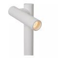 Zewnętrzna lampa tarasowa stojąca ANTRIM biały LED dim. 2,2W 2700K IP54 lucide 27703/02/31 | 5411212272263 noxbox lampynox www.lampynox.pl