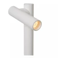 Zewnętrzna podwójna lampa tarasowa stojąca ANTRIM biały LED dim. 2x2,2W 2700K IP54 lucide 27703/04/31 | 5411212272287 noxbox lampynox www.lampynox.pl