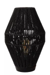 Cordulle czarny E27 Lampka stołowa