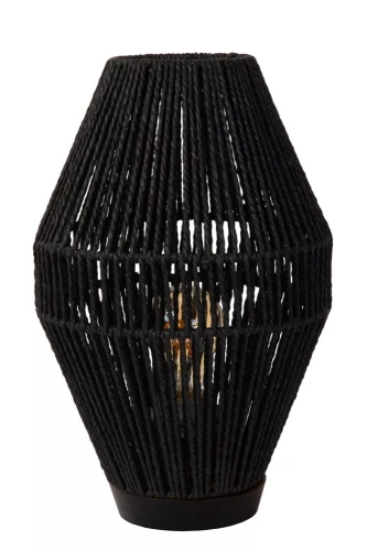 Lampka stołowa Cordulle czarny E27 lucide 34543/01/30 | 5411212343567 noxbox lampynox www.lampynox.pl