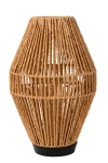 Cordulle brązowy E27 Lampka stołowa