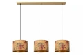 Lampa wisząca potrójna Tanselle multikolor 3xE27 lucide 10415/03/99 | 5411212105783 noxbox lampynox www.lampynox.pl