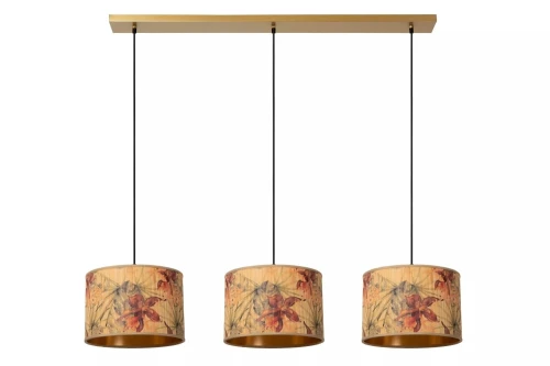 Lampa wisząca potrójna Tanselle multikolor 3xE27 lucide 10415/03/99 | 5411212105783 noxbox lampynox www.lampynox.pl