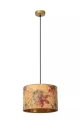 Lampa wisząca Tanselle multikolor Ø 30cm. E27 lucide 10415/30/99 | 5411212105776 noxbox lampynox www.lampynox.pl