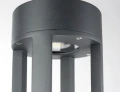 Latarnia parkowa, ogrodowa Fan Max antracyt wys. 3m. LED 44W 4000K IP65 su-ma FMAX-3000 | 5907632912631 noxbox lampynox www.lampynox.pl