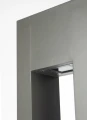 Lampa ogrodowa stojąca Rektan antracyt wys. 90cm. GU10 IP65 su-ma RE-900 | 5907632912525 noxbox lampynox www.lampynox.pl