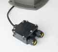 Lampa ogrodowa stojąca Tales antracyt wys. 1m. E27 IP65 su-ma TL-1000 | 5907632912532 noxbox lampynox www.lampynox.pl