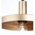 Lampa wisząca CUENCA Złota E27 LE41983  noxbox lampynox www.lampynox.pl