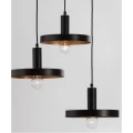 Lampa wisząca CUENCA czarny/złoty LE41982  noxbox lampynox www.lampynox.pl