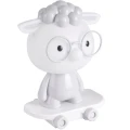 Lampka stołowa dziecięca ściemnialna Owieczka na deskorolce szary LED 3 step dim. 2,5W 3000K goldlux 314802 | 5901508314802 noxbox lampynox www.lampynox.pl