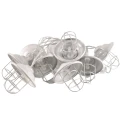 LOFT 10 LED szara baterie 2 AA Girlanda Polux 312877  5901508312877 lampynox noxbox www.lampynox.pl