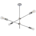 Lampa wisząca Mora chrome 4xE27 goldlux 318107 | 5901508318107 noxbox lampynox www.lampynox.pl