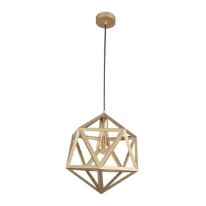 Denmark B złoty E27 Lampa wisząca