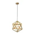 Lampa wisząca Denmark B złoty E27 goldlux 318848 | 5901508318848 noxbox lampynox www.lampynox.pl