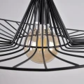 Lampa wisząca Abano czarny E27 goldlux 317186 | 5901508317186 noxbox lampynox www.lampynox.pl