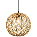 Lampa wisząca Umea brązowy E27 goldlux 316523 | 5901508316523 noxbox lampynox www.lampynox.pl