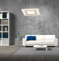 Lampa wisząca Larvik biały 25W 4000K goldlux 308672 | 5901508308672 noxbox lampynox www.lampynox.pl