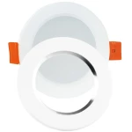 Zoe biała Ø 9,7cm. LED 4,8W 4000K Oprawa podtynkowa z dodatkowym pierścieniem