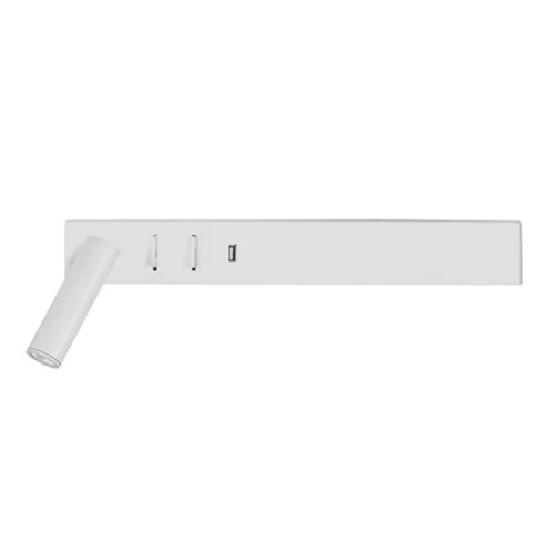 ZARATE Biały LED 5W+3W 3000K Kinkiet ścienny  noxbox lampynox www.lampynox.pl