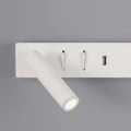 ZARATE Biały LED 5W+3W 3000K Kinkiet ścienny  noxbox lampynox www.lampynox.pl