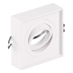 Gaja Q biała GU10 Oczko sufitowe uchylne