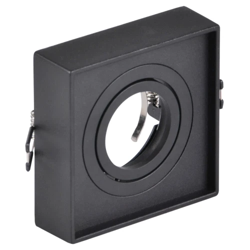 Oczko sufitowe uchylne Gaja Q czarna GU10 goldlux 320230 | 5901508320230 noxbox lampynox www.lampynox.pl