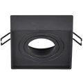 Oczko sufitowe uchylne Gaja Q czarna GU10 goldlux 320230 | 5901508320230 noxbox lampynox www.lampynox.pl